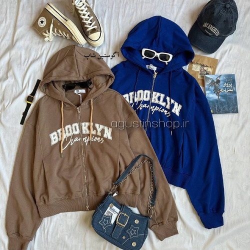 👗 سویشرت BROOKLYN 💙🎶 وارداتی کره ای
