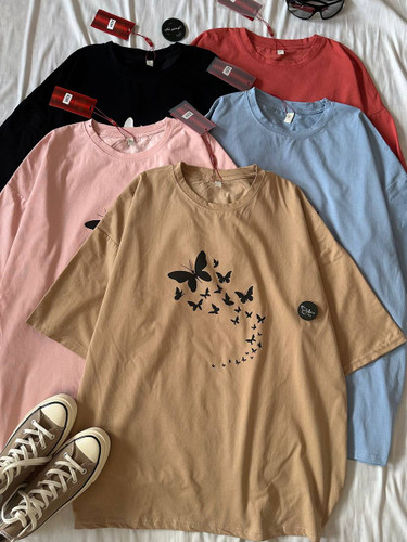 ⭑ تیشرت لش پروانه ای 🦋🖤