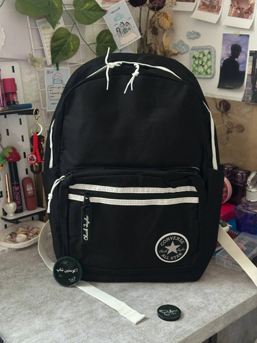 🎒 کوله وارداتی اسپرت کانورس (مشکی کلاسیک) 🖤⭐️