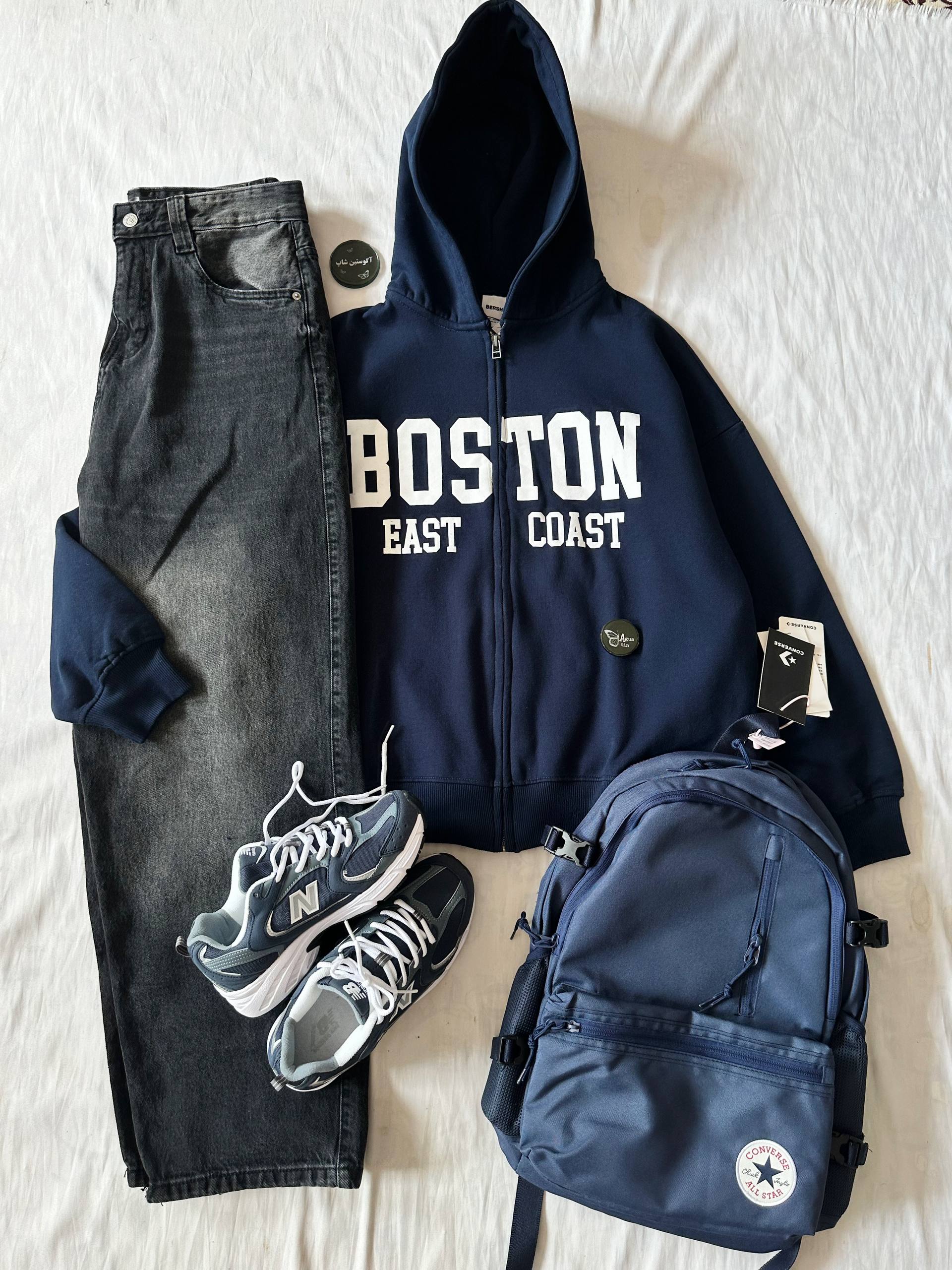 سویشرت BOSTON 🌚🫐