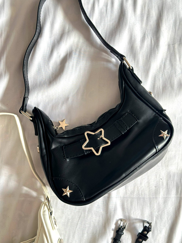 ⭑⚝ کیف چرم ستاره ای ⭐️ ⚝⭑