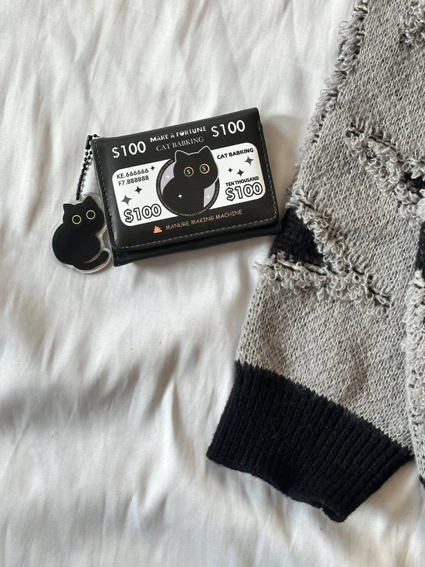 کیف پول گربه ای دارک 🐈⬛🕶️